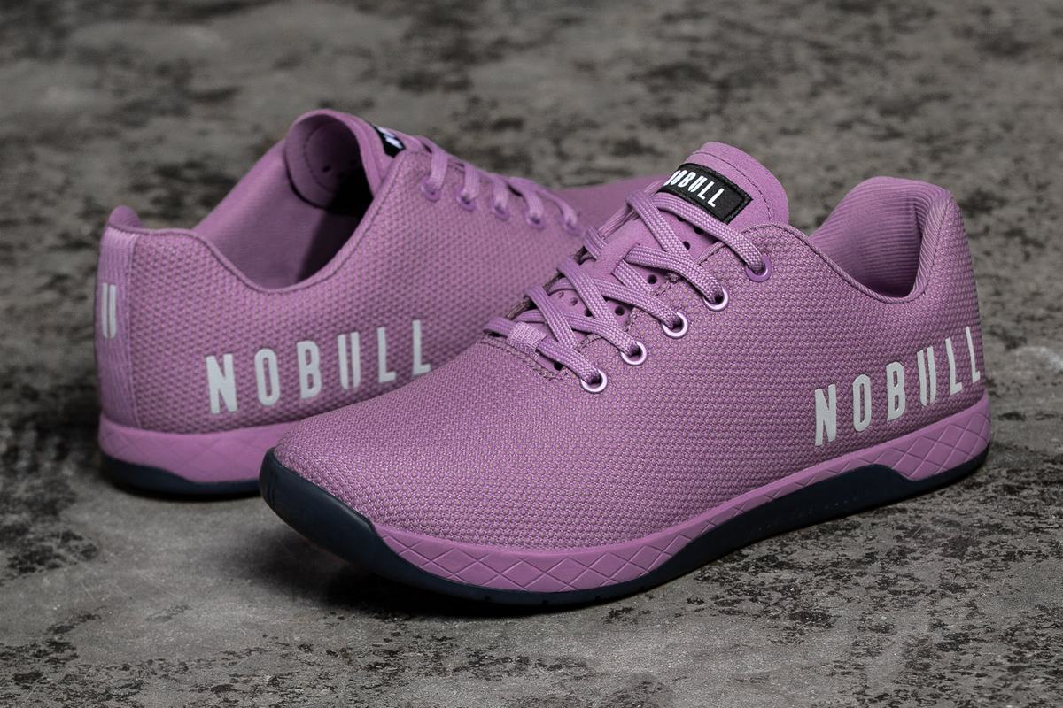 Nobull Superfabric Men's Trainers Purple | Australia (QB1065)